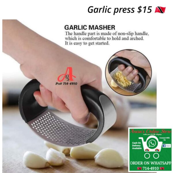 Garlic press