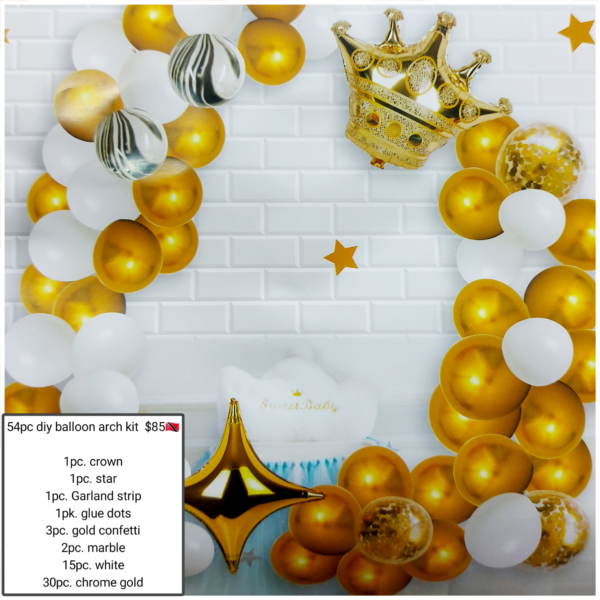 54pc diy balloon arch kit