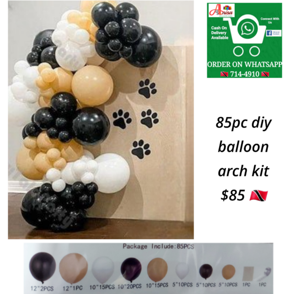 85pc diy balloon arch kit