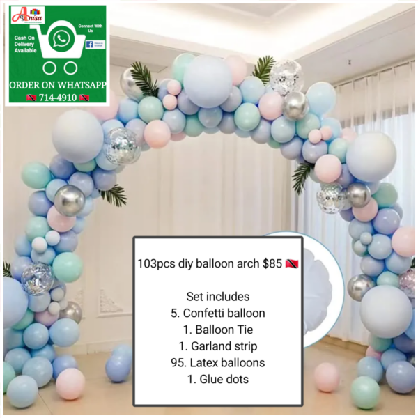 103pc diy balloon arch kit